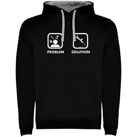 KRUSKIS Problem Solution Spearfishing Two-Colour hoodie