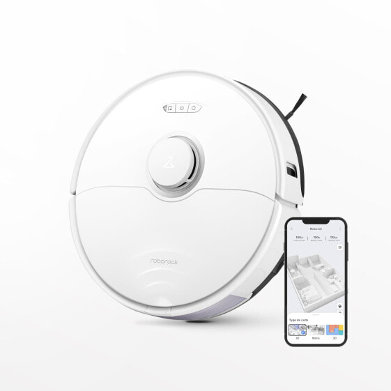 Xiaomi Roborock S8 - Bagless - White - Round - 0.4 L - 68.5 dB - 0.3 L