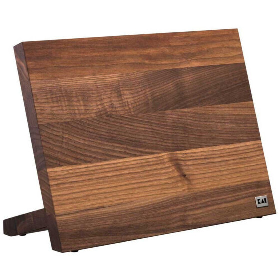 KAI DM806 Shun Walnut Magnetic Knife Block