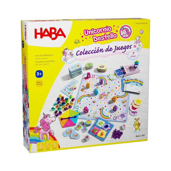 HABA My great unicorn sparkle games collection - board game