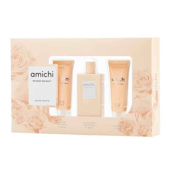 Женский парфюмерный набор Amichi Intense Bouquet 3 Предметы