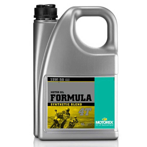 MOTOREX Motor Oil Formula 4T 15W50 4L