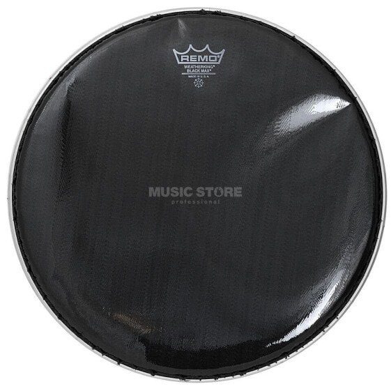 Remo Black Max Ebony, 14", Marching Snare Batter