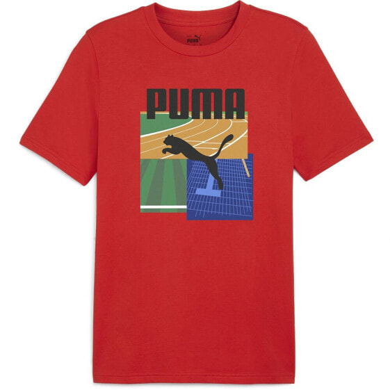 PUMA Graphics Summer Sport short sleeve T-shirt