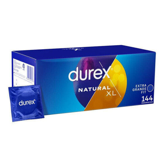 Презервативы увеличенные Durex Natural XL 144 шт