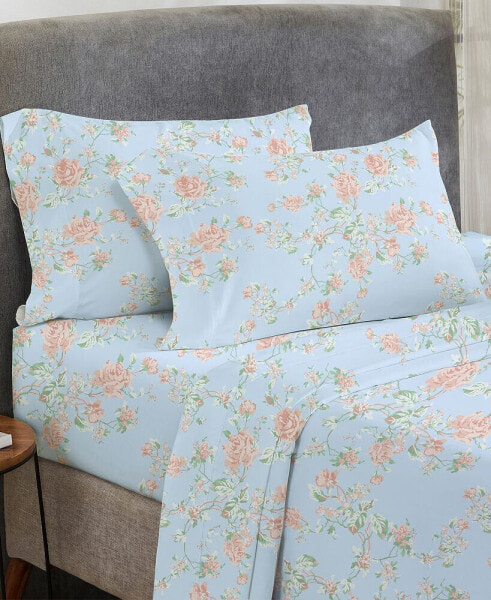 400 Thread Count 100% Cotton Printed Sheet Set