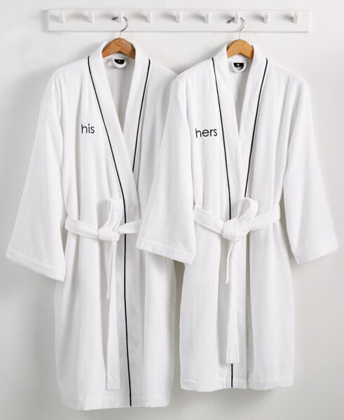 His or Hers Robe, 100% Turkish Cotton, Created for Macy's