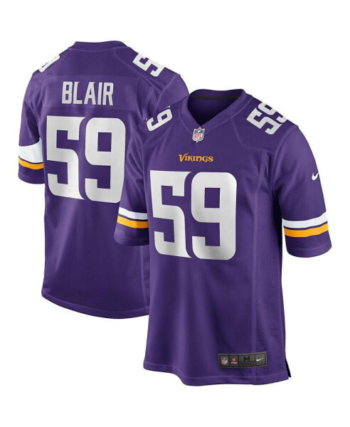 Men's Matt Blair Purple Minnesota Vikings Game Retired Player Jersey