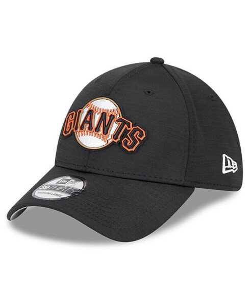Men's Black San Francisco Giants 2023 Clubhouse 39THIRTY Flex Hat