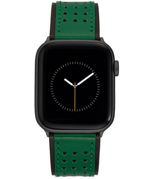 Ремешок Vince Camuto Green/Black Premium Leather Apple Watch