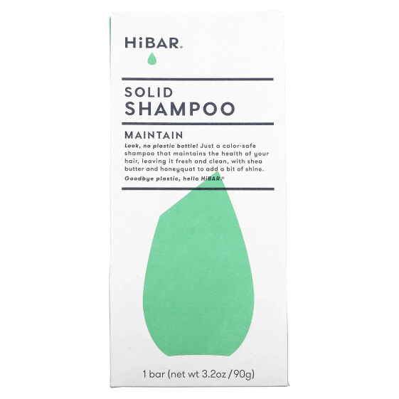 Шампунь без аромата HiBar Solid, 1 шт, 90 г