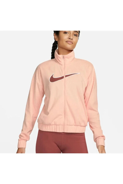 Беговая куртка с графическим логотипом Nike Dri-Fit Swoosh_ASLAN SPORT