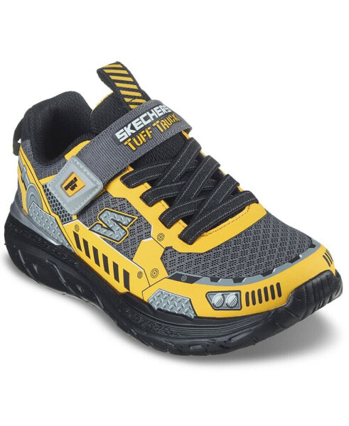 Little Boys Skech Tracks Fastening Strap Casual Sneakers from Finish Line