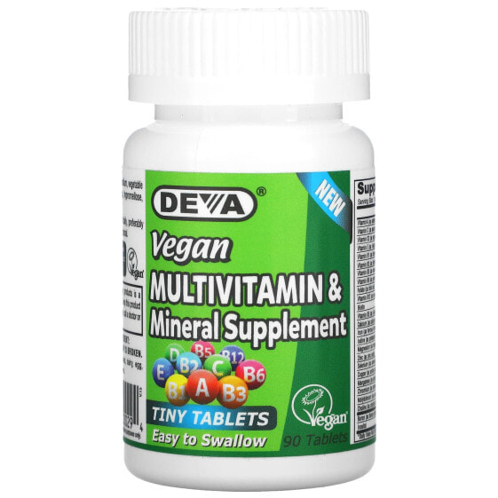 Витаминно-минеральный комплекс DEVA Vegan, 90 таблеток