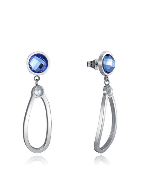 Luxury dangling earrings with Chic stone 15092E01000