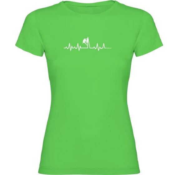 KRUSKIS Climbing Heartbeat short sleeve T-shirt