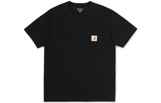 Carhartt WIP x Awake NY S/S T-Shirt 联名款 图形徽标印花短袖T恤 男女同款 黑色 / Футболка Carhartt WIP x Awake NY SS T-Shirt T I027551