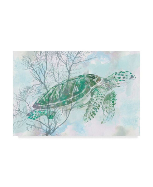 Studio W Watercolor Sea Turtle I Canvas Art - 15" x 20"