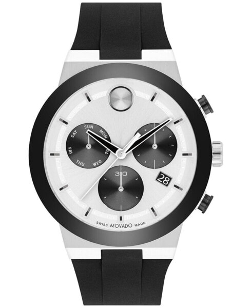 Наручные часы Jones New York Men's Analog Black Polyurethane Strap Watch, 33mm and Bracelet Set.