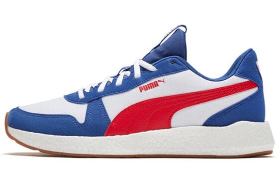 Кроссовки мужские PUMA Nrgy Neko Retro 192509-09, бело-сине-красные