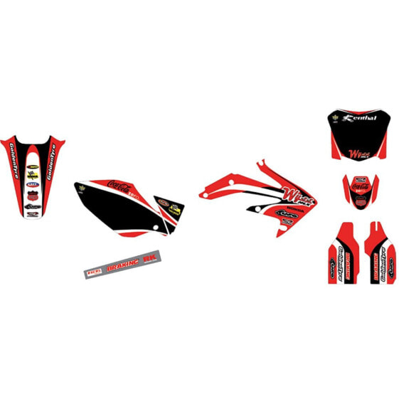 WHY STICKERS Honda CRF250R 2004-2009 Replica Wyss graphic kit