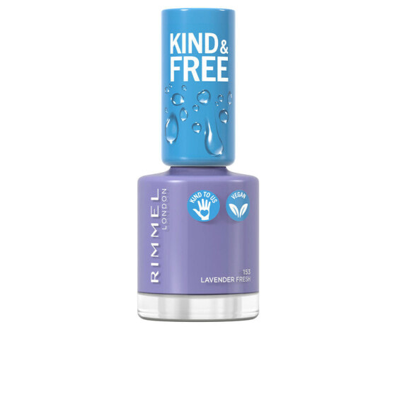 KIND & FREE nail polish #153-lavender light 8 ml