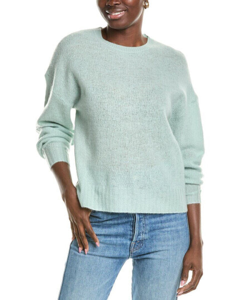 Naadam Featherweight Crewneck Cashmere Sweater Women's Green S