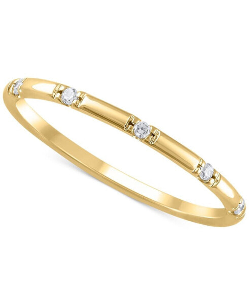 IGI Certified Diamond Narrow Band (1/20 ct. t.w.) in 14k Gold