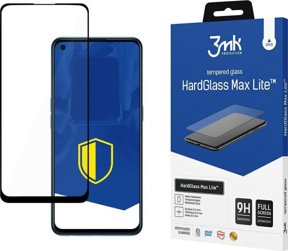 3MK Oppo Reno 5/5 K 5G Black - 3mk HardGlass Max Lite