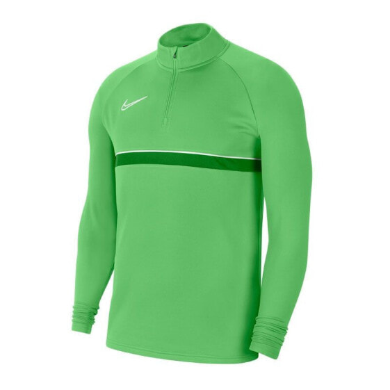 Мужской свитшот спортивный зеленый Nike Dri-FIT Academy 21 Dril M CW6110-362