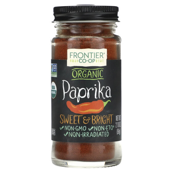 Organic Paprika, 2.10 oz (59 g)