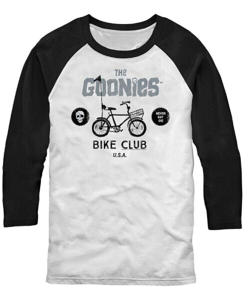 Men's The Goonies 1985 Bike Club Raglan T-shirt