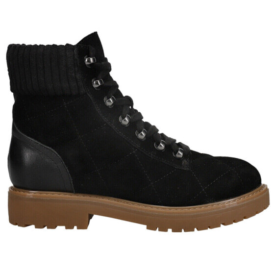 Easy Spirit Lakely Lace Up Womens Black Casual Boots E-LAKELY-BLK01