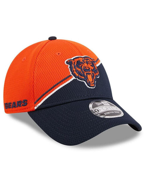 Men's Orange, Navy Chicago Bears 2023 Sideline 9FORTY Adjustable Hat