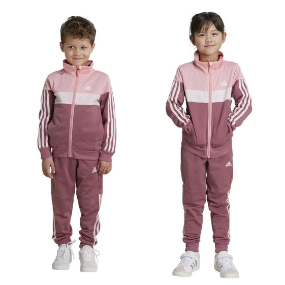 ADIDAS Tiberio 3 Stripes Colorblock Shiny tracksuit