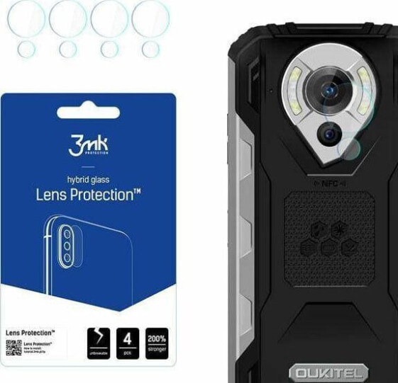 3MK 3MK Lens Protect Oukitel WP16 Ochrona na obiektyw aparatu 4szt