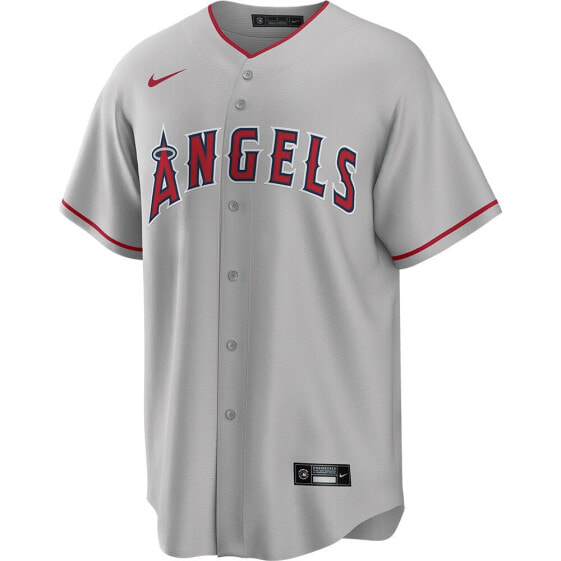 FANATICS Dri Fit MLB Los Angeles Angels Mike Trout short sleeve v neck T-shirt
