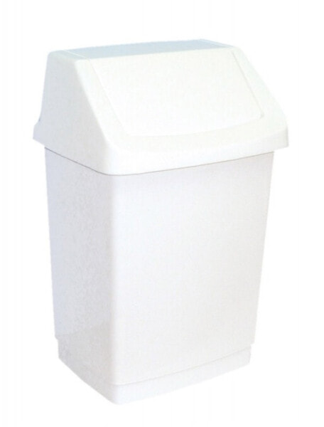 Kosz na śmieci Curver Click-It uchylny 15L biały (BHP HIC 2026)