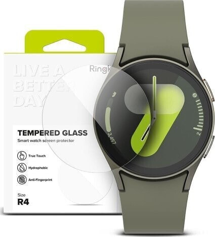 Ringke SZKŁO HARTOWANE RINGKE TEMPERED GLASS 4-PACK GALAXY WATCH 4 / 5 / 6 / 7 / FE (40 MM) CLEAR