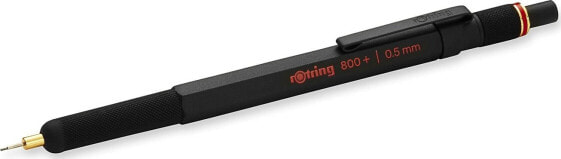 Rotring Feinminenstift 800+ Ołówek metalowy, czarny, 0,5 GB (1900181)