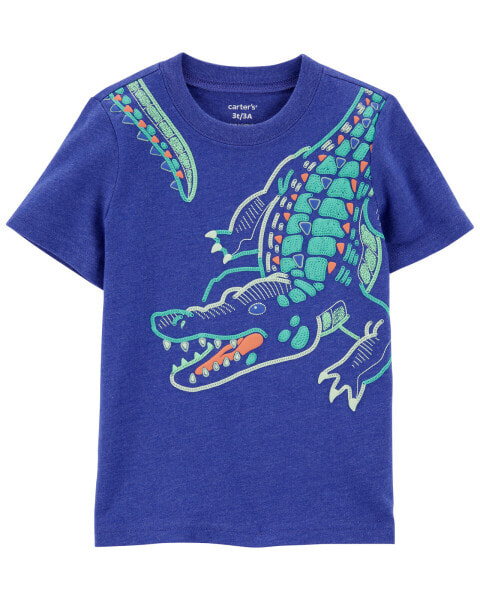 Toddler Gator Jersey Tee 3T