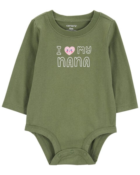 Baby I Love My Nana Collectible Bodysuit 9M