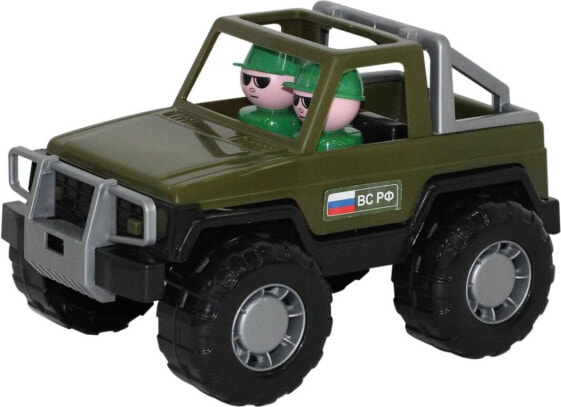 Игрушечный транспорт Polesie "Safari" Jeep военный в сетке - 47038