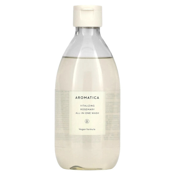 Vitalizing Rosemary All-In-One Wash, 10.1 fl oz (300 ml)