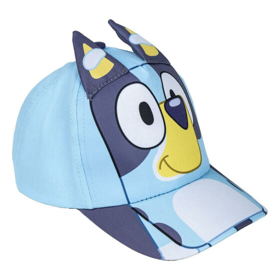 Детская кепка с ушами Bluey Синий