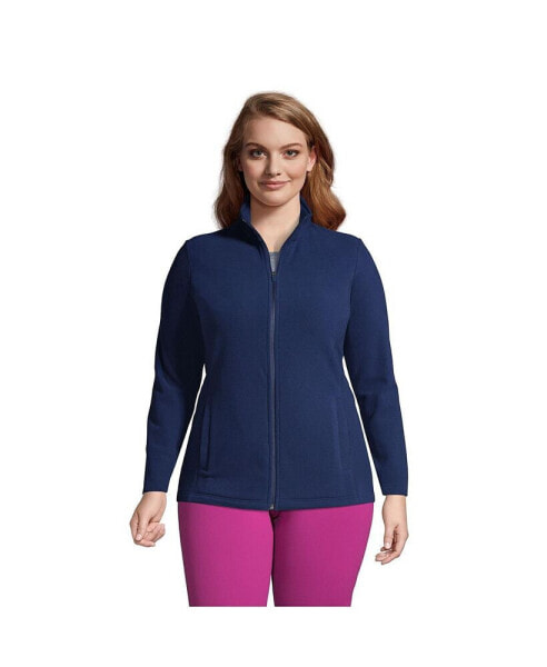 Plus Size Anyweather Fleece Full Zip Jacket