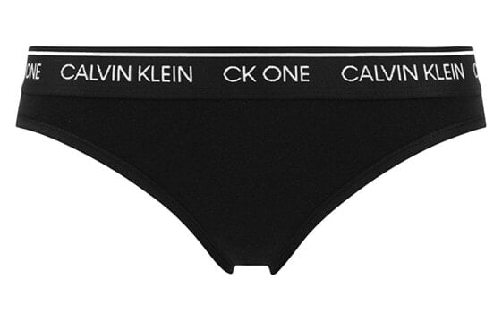 Трусы женские Calvin Klein классические черного цвета QF5735AD-001
