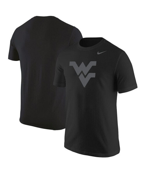 Men's Black West Virginia Mountaineers Logo Color Pop T-shirt