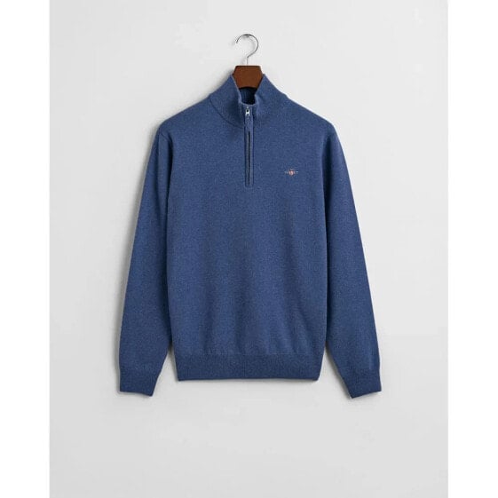 GANT Superfine Lambswool Half Zip Sweater