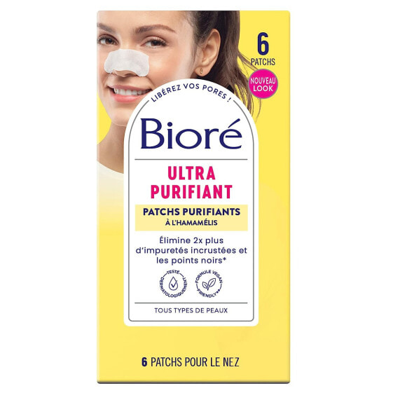 Bioré Set of 6 Nose and Face Cleaning Pads
